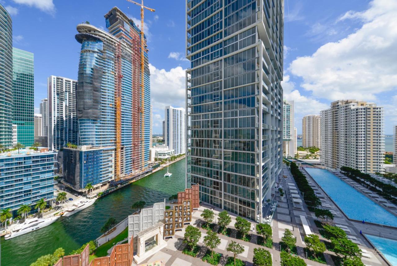 Marvelous Apartment In Brickell Miami Exterior foto