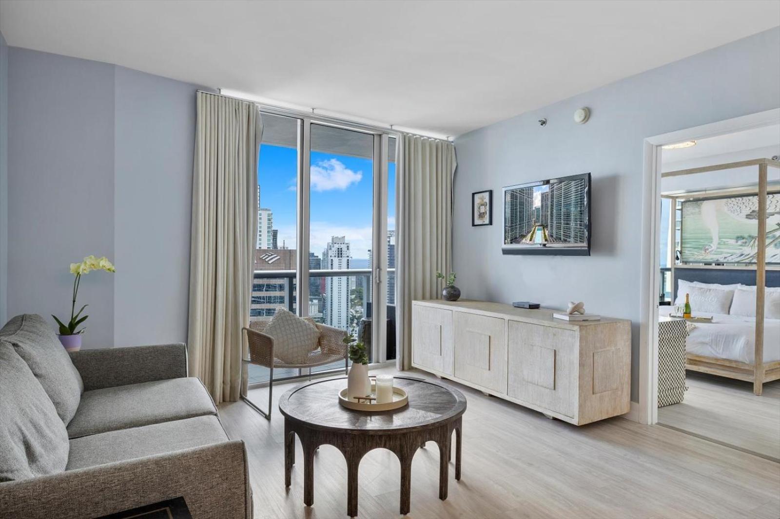 Marvelous Apartment In Brickell Miami Exterior foto